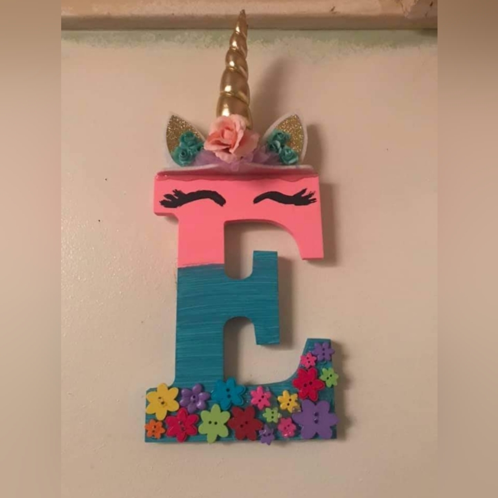 Custom Monogram Wooden Letters - Picture 4 of 5
